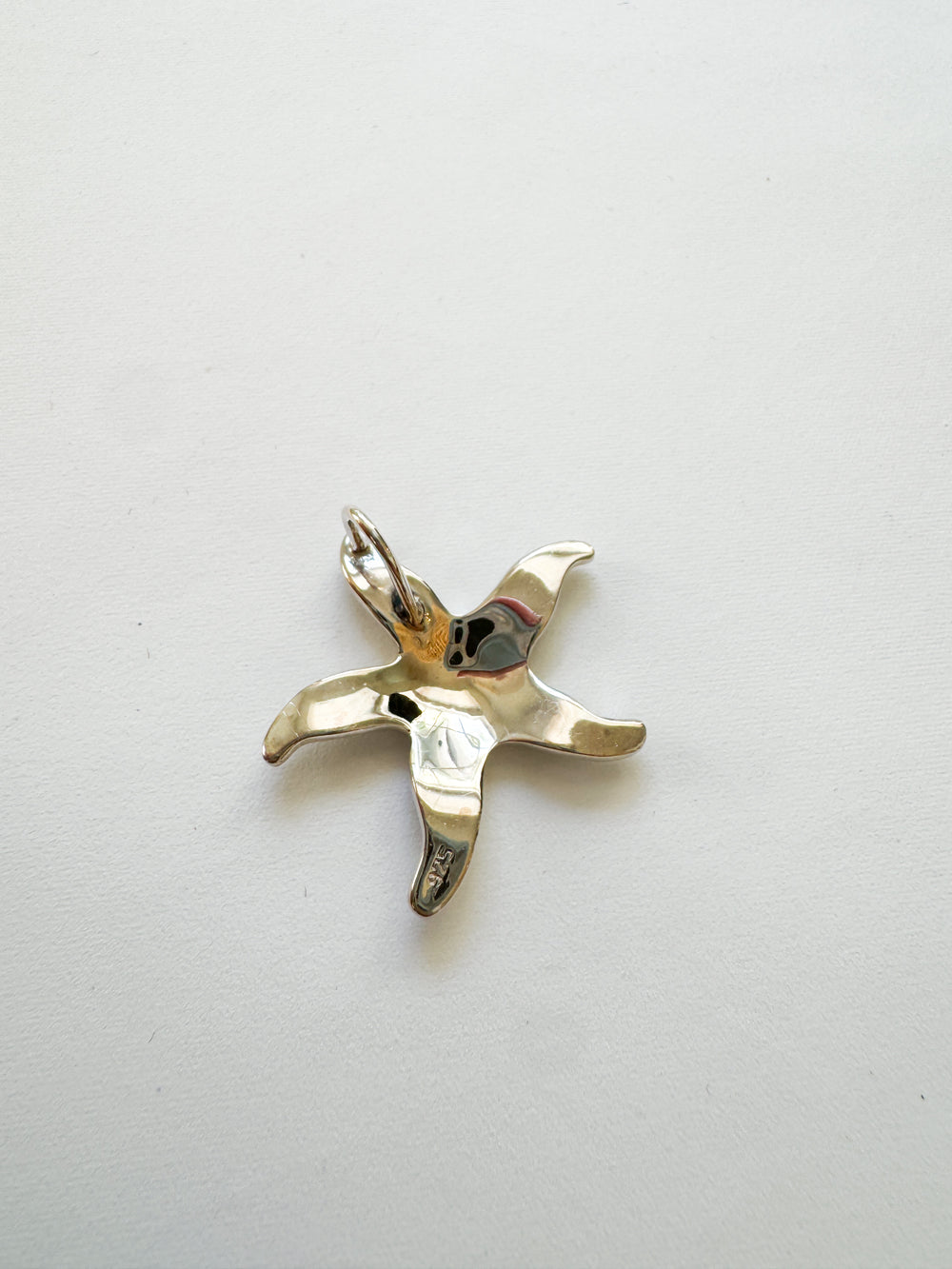 Vintage Sterling Silver Starfish Charm