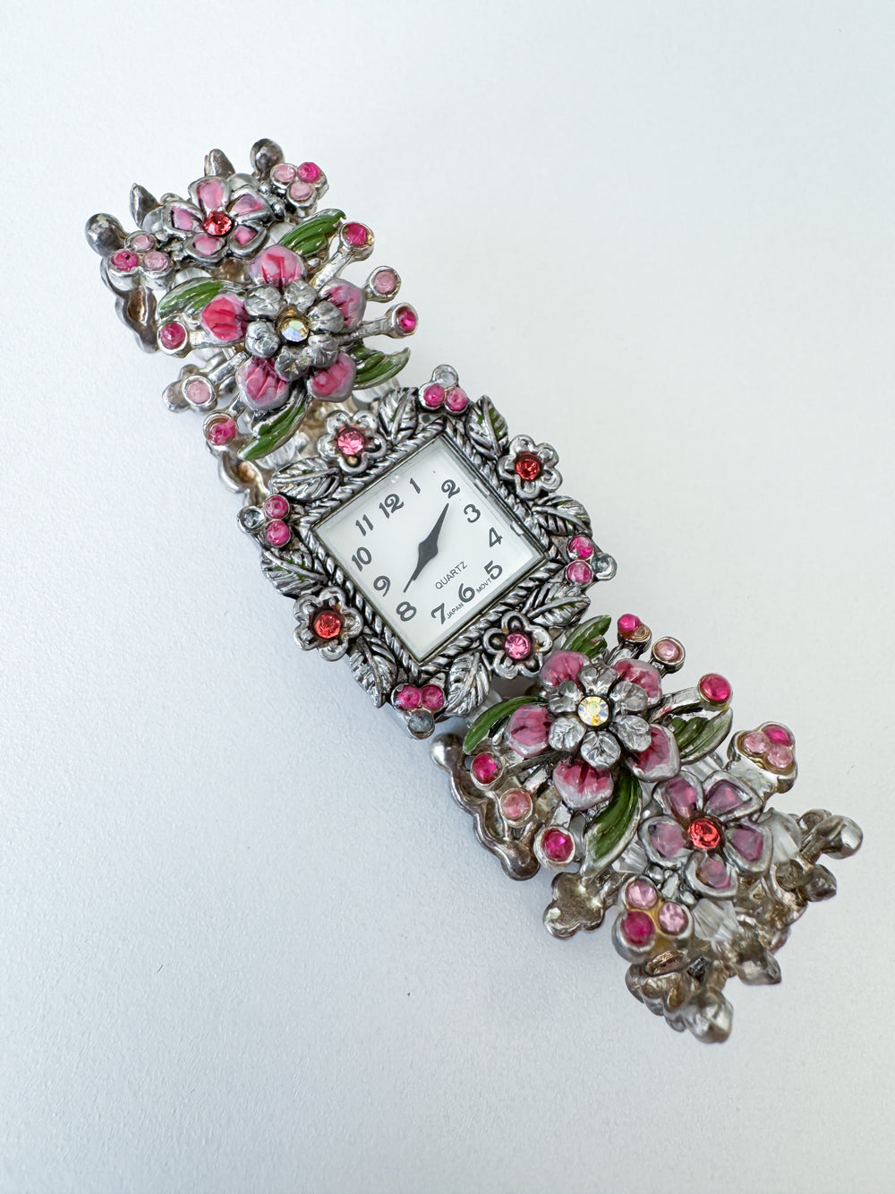 Vintage Floral Avon Stretch Watch