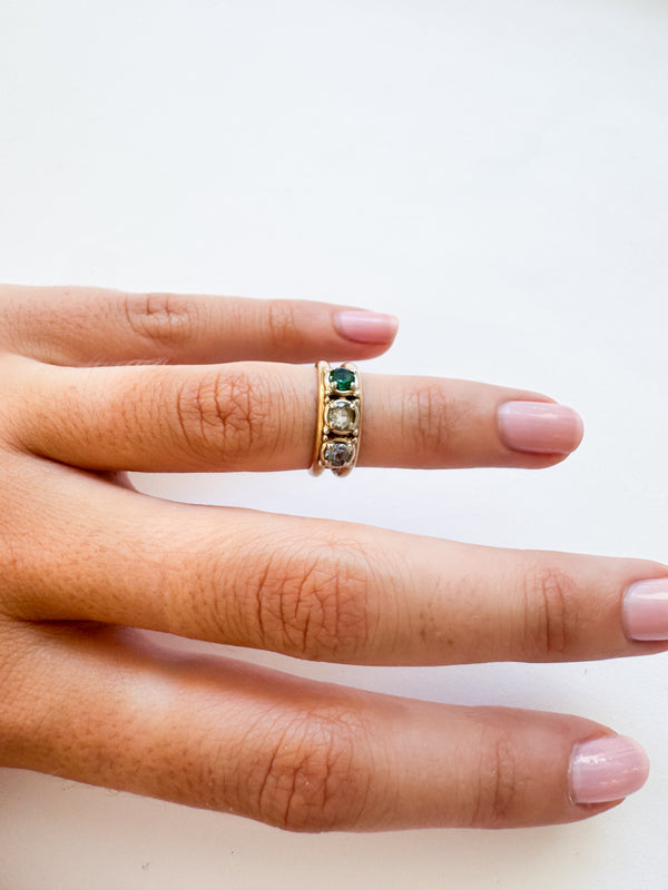Vintage 14k Gold Topaz Ring