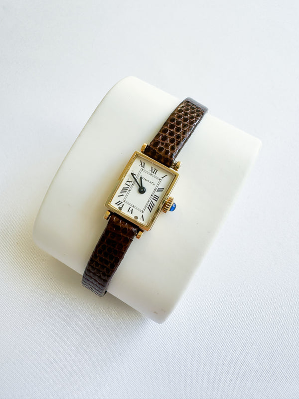 Vintage 1970's 14k Tiffany & Co. Watch