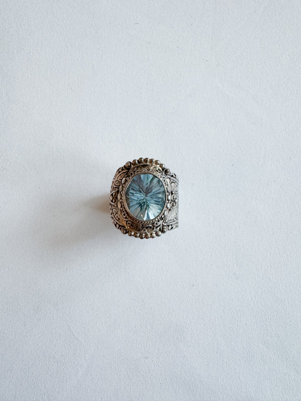 Vintage Sterling Silver Boho Ring