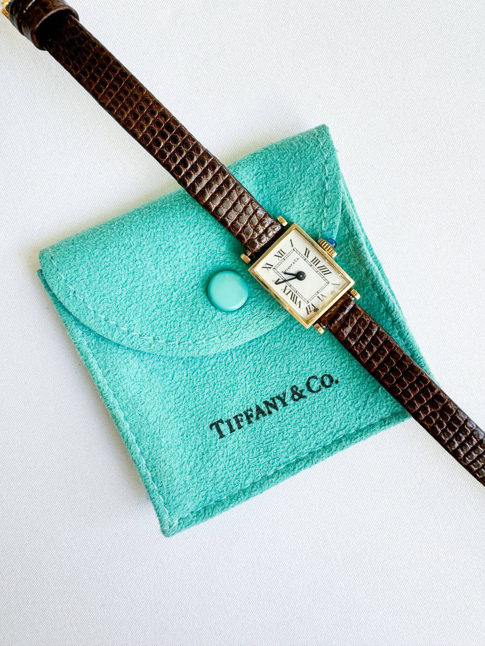 Vintage 1970's 14k Tiffany & Co. Watch