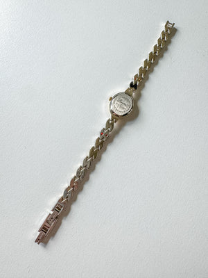 Vintage Roytalton Red Rhinestone Watch