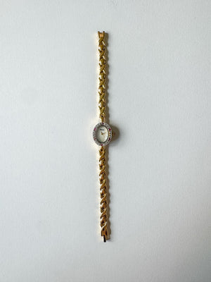 Vintage Dufonte Gemstone Women's Watch