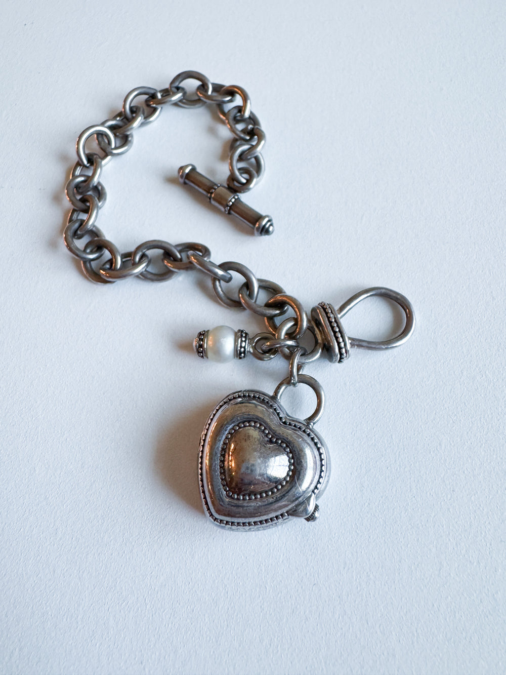 Vintage Ecclissi Sterling Silver Charm Watch