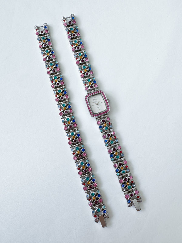 Vintage Suzanne Somers Silver Watch Set