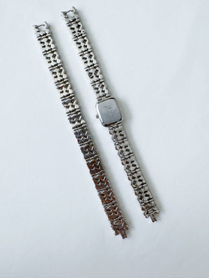 Vintage Suzanne Somers Silver Watch Set