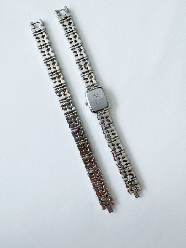 Vintage Suzanne Somers Silver Watch Set