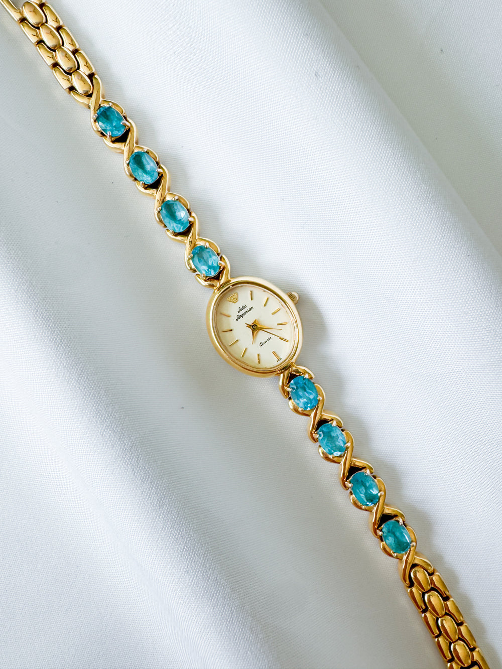 Vintage Jules Jurgensen Topaz Watch