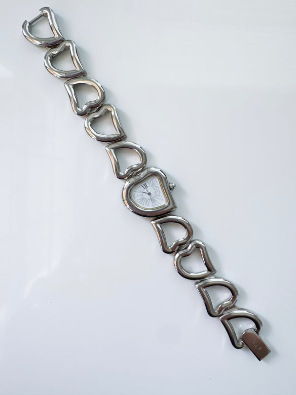 Vintage YSL 40th Anniversary Coeur Crash Watch