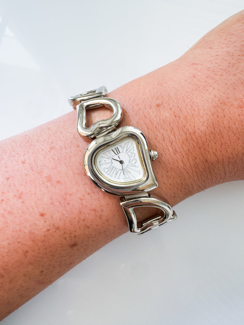 Vintage YSL 40th Anniversary Coeur Crash Watch