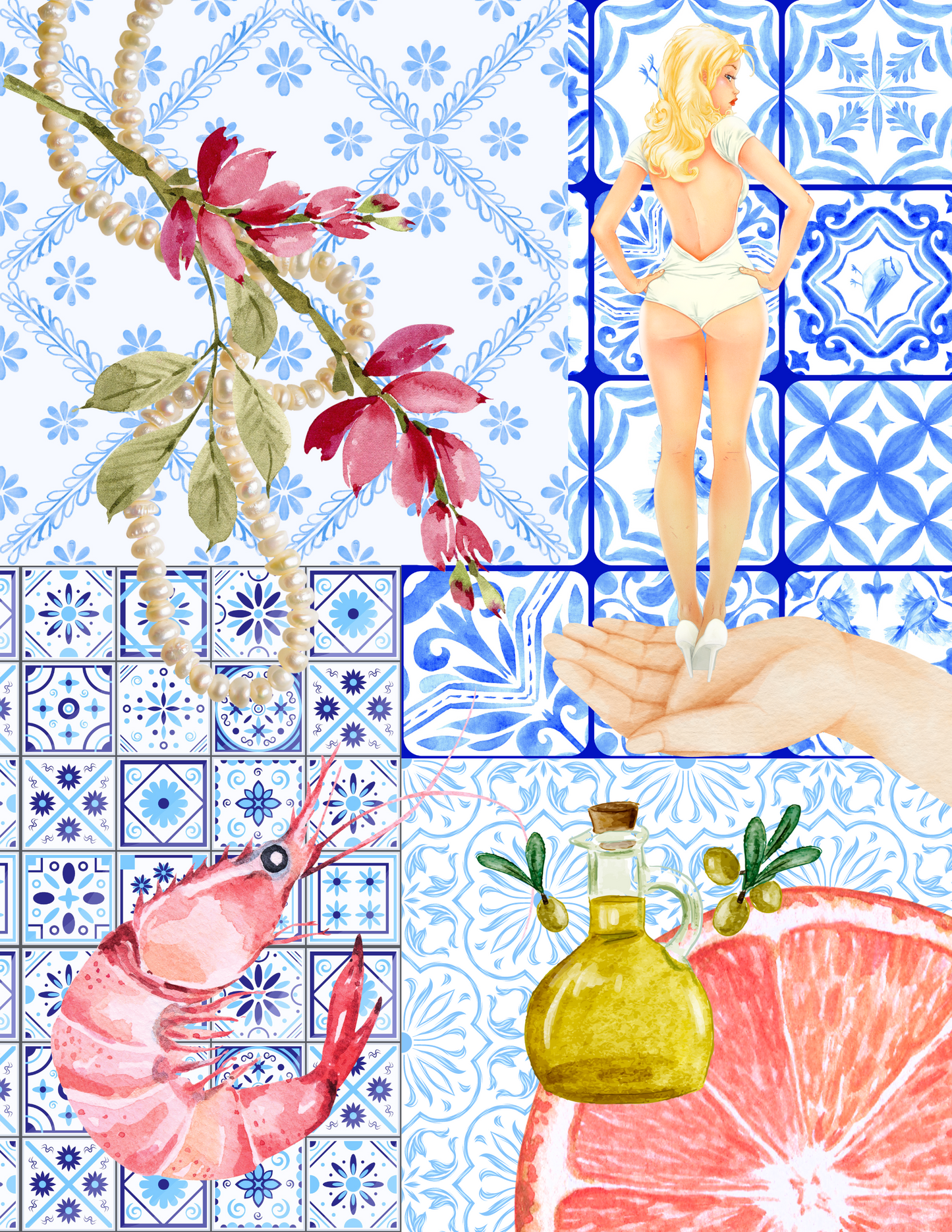 Mediterranean Collage #3